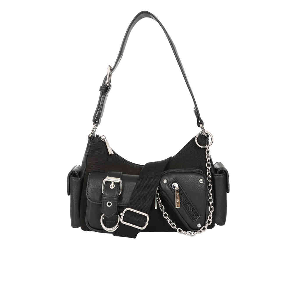 Banned - Shadow Pop Handtas - Zwart